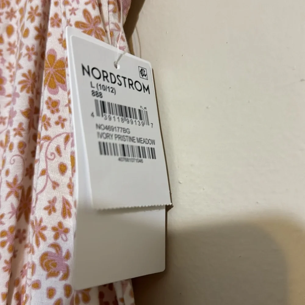 Nordstrom girls floral jumpsuit